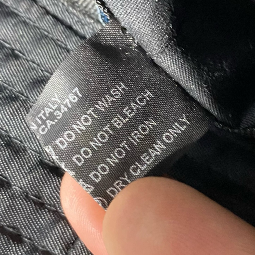 Prada Classic Black Re Nylon Bucket Hat M - Picture 7 of 13